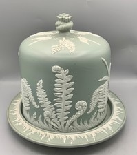 ANTIQUE STONEWARE CHEESE DOME