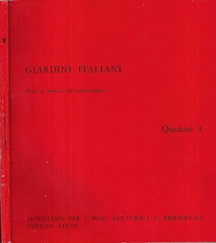 Giardini italiani note - italiani.,