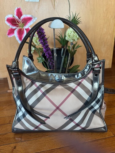 Burberry novacheck tote - burberry,