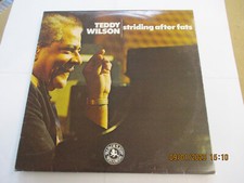 TEDDY WILSON - STRIDING AFTER FATS - LP VINYL EX/EX 1974