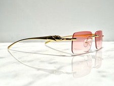 Big C Diamond C Lens Red - NUOVO (CT00920) Panther Buffalo Horn Woods