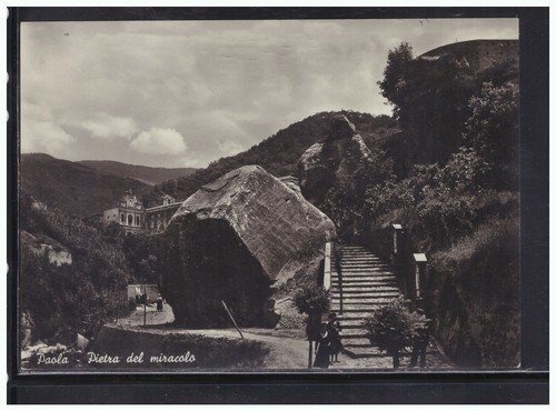 Cartolina paola pietra - paola, del