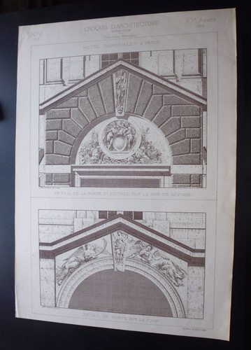 Croquis architecture 10ème - architecture,