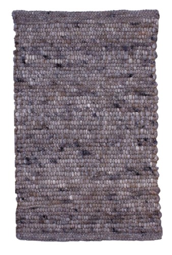 Tappeto tessuto mano grigio - tessuto,