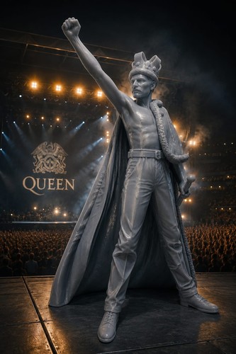 Action figure freddie mercury - action,
