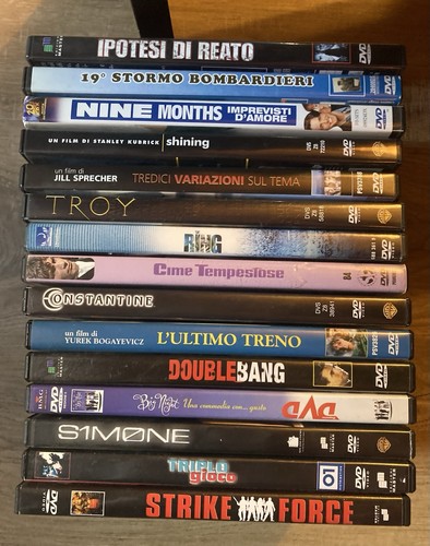 Lotto dvd stock - 15, vari