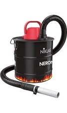 Bidone Aspiracenere Pellet 18 L da 1000W x Stufa Camino Barbecue x cenere Fredda