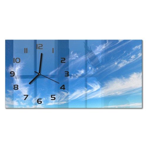 Orologio parete orizzontale - orologio,