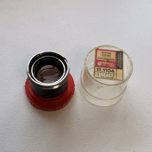 Obiettivo carl zeiss sonnar - zeiss, t