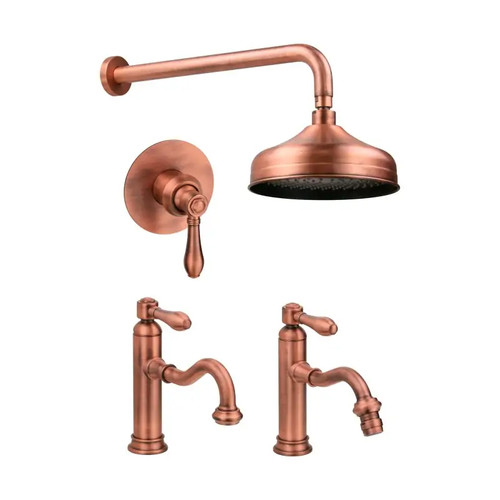 Set bagno con miscelatore
