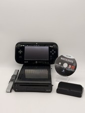 Console Nintendo WII U Nera Con Cavi Accessori E Gioco Watch Dogs