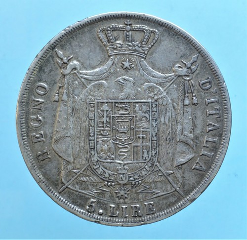 Napoleone italia 5 lire - re,