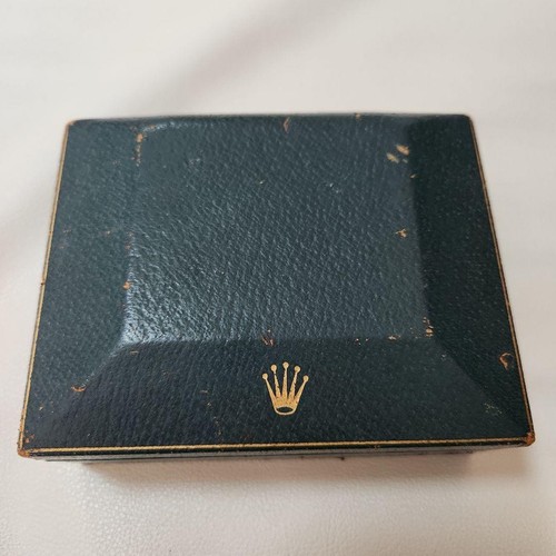 Rolex watch box verde pelle - rolex,
