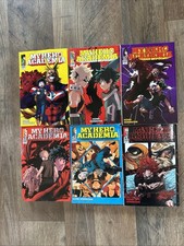 My Hero Academia Manga Shonen Jump lotto 6 libri volumi 1,2,9,10,12,16 (inglese)