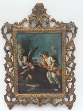 L68-DIPINTO ANTICO-PROFETA