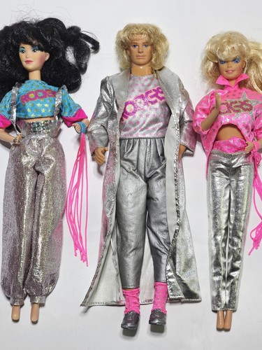 Lotto bambole rockers barbie - 3,