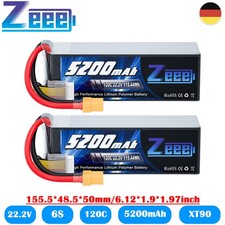 2 batterie Zeeee 6S 22,2 V