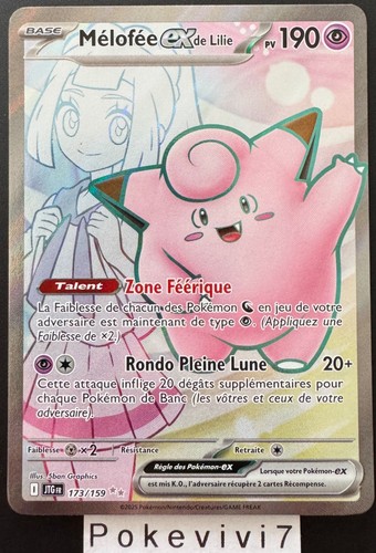 Carte pokemon melofee 173 - melofee, 173/159