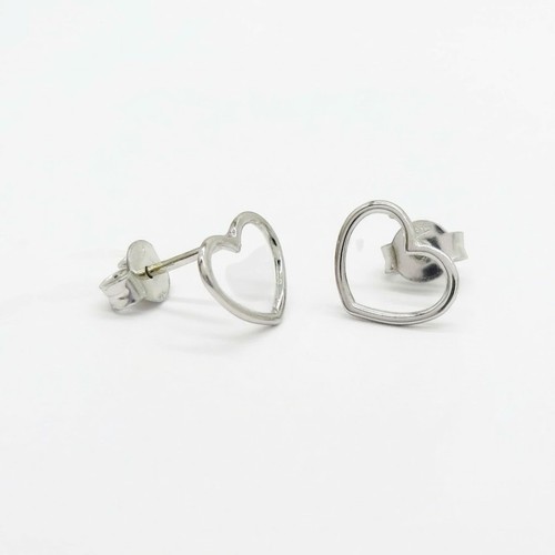 Orecchini cuore filo oro - orecchini,