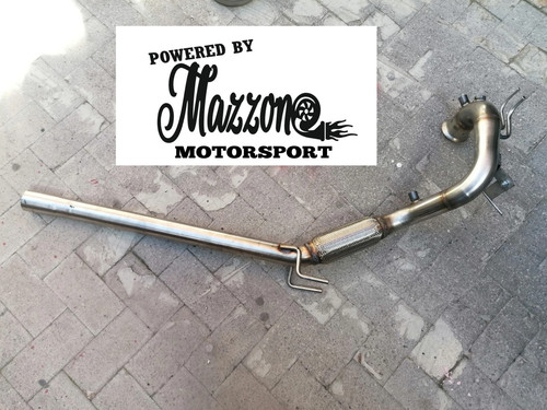 Downpipe inox fap dpf motore