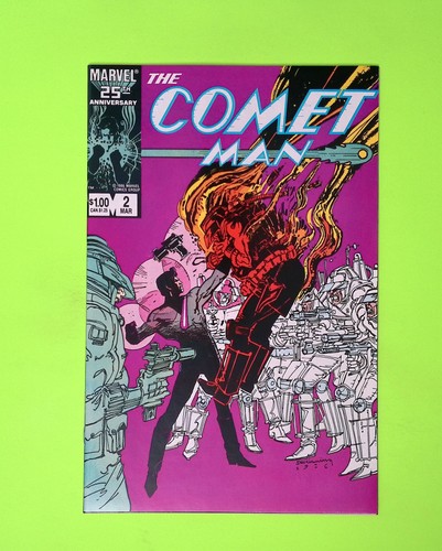 Comet man 1987 marvel - man,