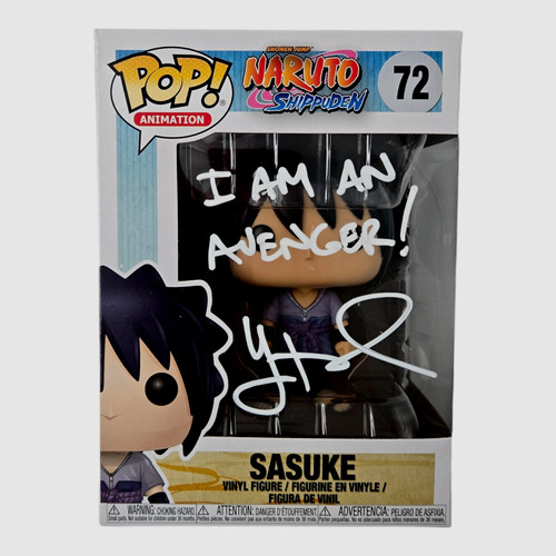 Autografo firmato sasuke funko - firmato,