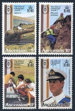 Ascension 297-300,MNH.Michel
