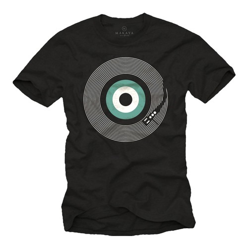 Shirt uomo stampa retrò - t-shirt,