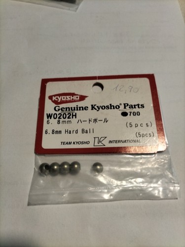 Kyosho sfere acciaio 8mm - acciaio, 6,8mm