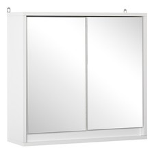 HOMCOM Armadietto Bagno a 2