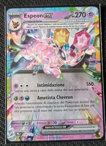 Espeon teracristal pre - ex,