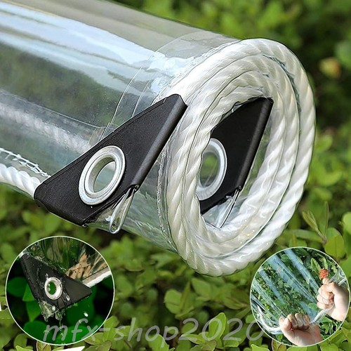 Clear tarpaulin waterproof - clear,