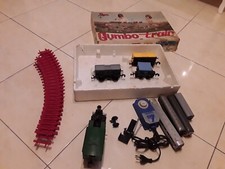 RARISSIMO GIOCATTOLO VINTAGE TRENINO ELETTRICO GIUMBO TRAIN LIMA + OMAGGIO