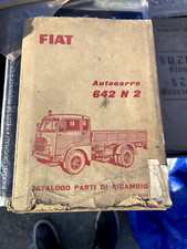 manuale parti ricambio camion autocarro fiat 642 N2
