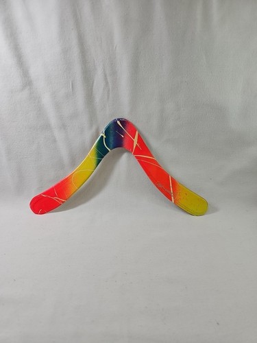 Pittura arcobaleno neon legno