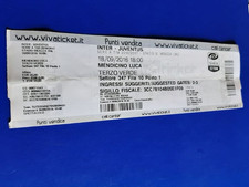 BIGLIETTO CALCIO TICKET STADIO