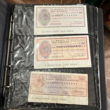 LOTTO 118  MINIASSEGNI VARI ISTITUTO BANCARIO ITALIANO BANCO Di Milano, Venezia