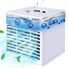 Mini condizionatore ventilatore umidificatore rinfrescatore camper campeggio