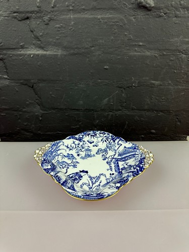 Royal crown derby blue mikado - crown,