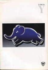 Lancia Y 1.1 Elefantino blu 1997 brochure vendita testo italiano