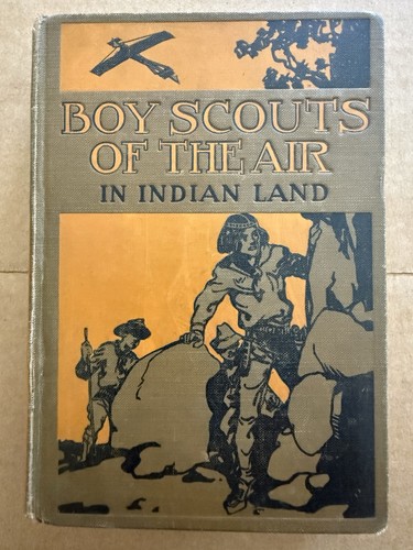 Boy scouts the air in - boy,