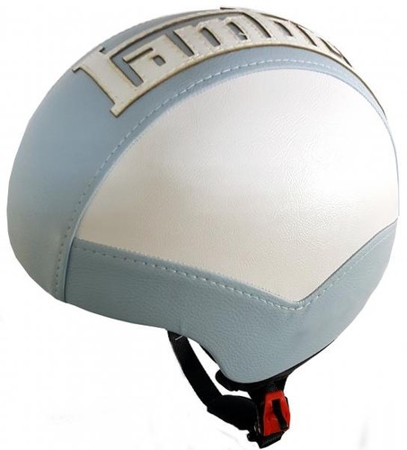Casco vintage similpelle - casco, in