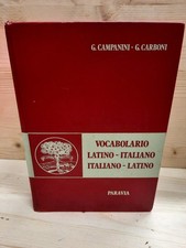 Vocabolario latino campanini - latino,