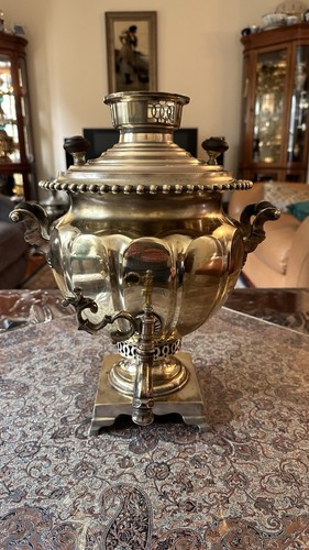Antico russo imperiale samovar - russo,