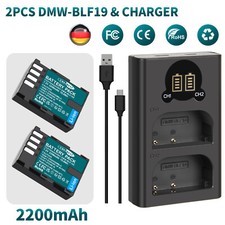 2x Batteria DMW-BLF19 per