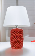 Red Sicilian Ceramic Lamps