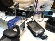 COLLEZIONE SET MACCHINA FOTOGRAFICA CINEPRESA MINOLTA SONY PANASONIC CANON CASIO