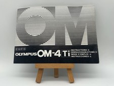 Olympus OM-4 Ti Manuale di