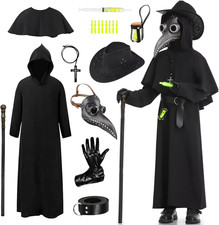 Medico Della Peste Costume Bambino, Plague Doctor Costume, Halloween Costume Med