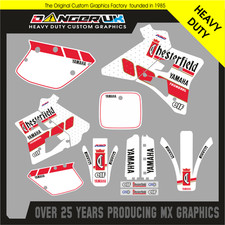 GRAFICA YAMAHA YZ 250 1990 CHESTERFIELD MOTOCROSS MX